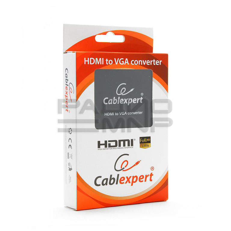 Конвертер вход гн.HDMI - гн.VGA выход "Cablexpert" 6