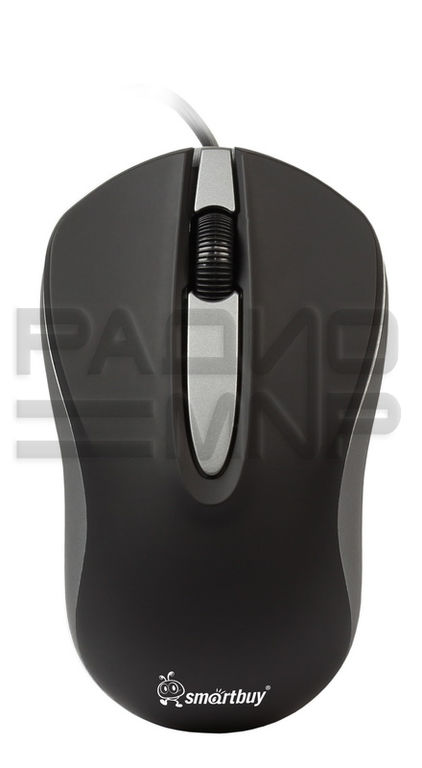 Мышь компьютерная Smartbuy 329, USB (черно-серая) 2