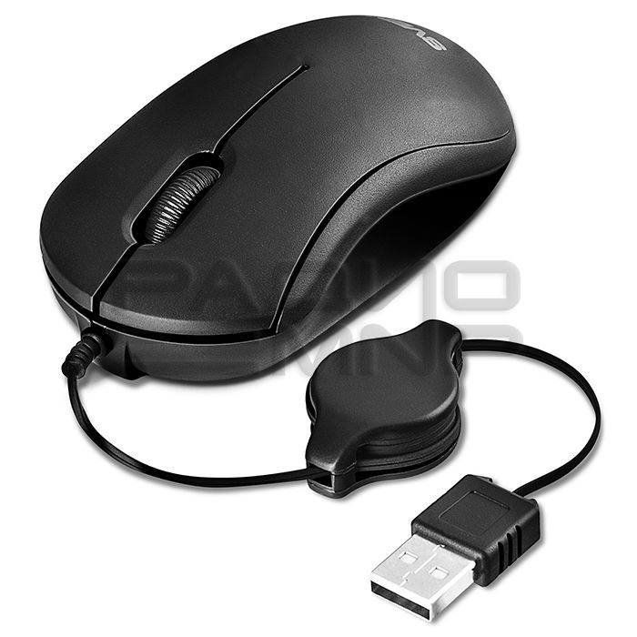 Мышь компьютерная Sven RX-60, USB (черный, блистер) рулетка 2