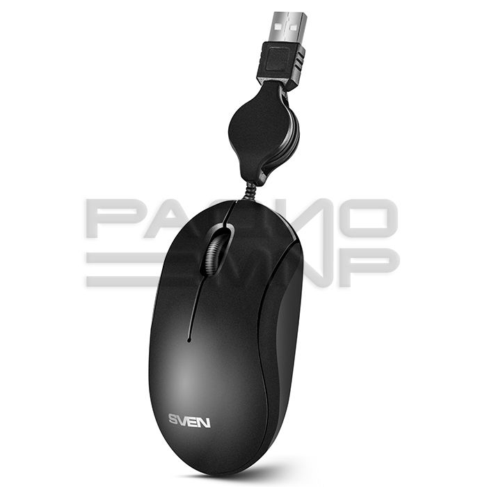 Мышь компьютерная Sven RX-60, USB (черный, блистер) рулетка 6