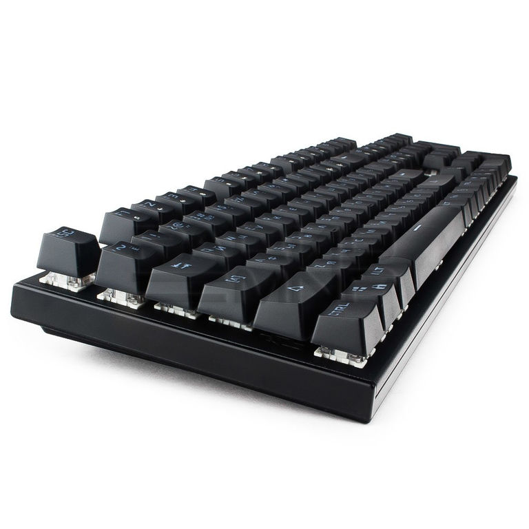 Клавиатура механическая "Gembird" KB-G550L,USB,104кл., переключатели Outemu Blue, подсветка 7цветов 20режимов,FN, кабель 3