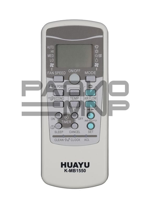 Пульт ДУ универсальный для кондиционеров HUAYU Mitsubichi K-MB1550