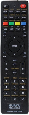 Пульт ДУ универсальный HUAYU RM-L1130+8 LCD TV