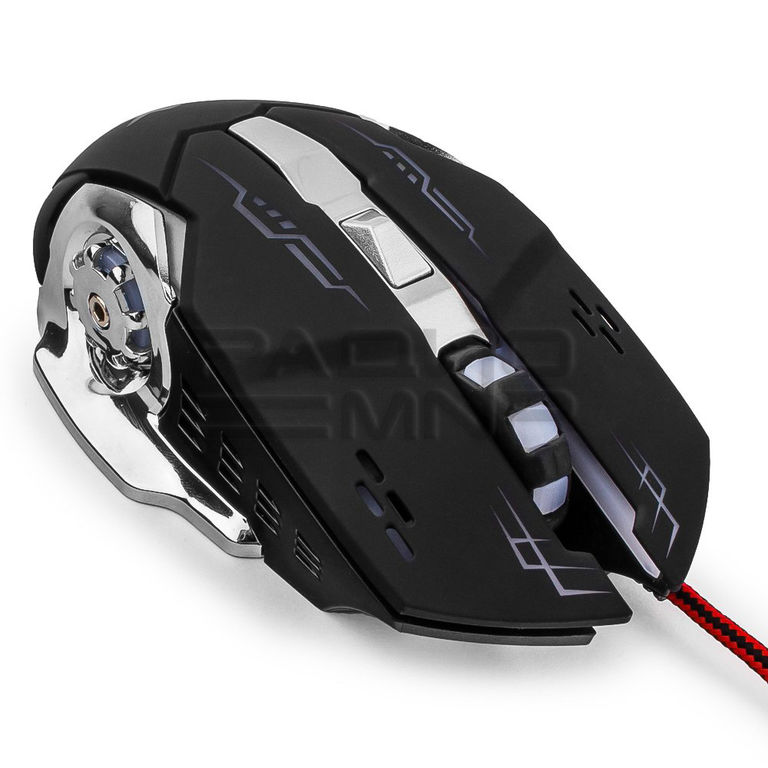 Мышь компьютерная игровая "Гарнизон" GM-710G, "Альфард" чип-X3, 5кн.+колесо кнопка, 3200DPI (чёрный) 5