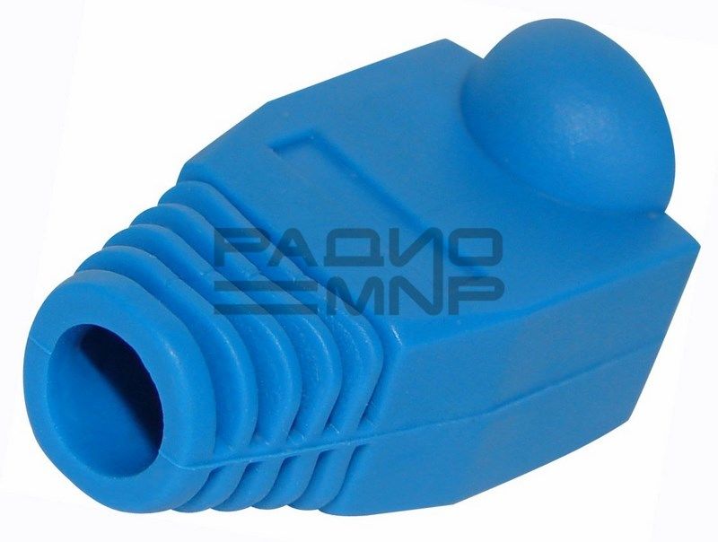 Колпачок пластиковый для штекера RJ-45 (синий) 2