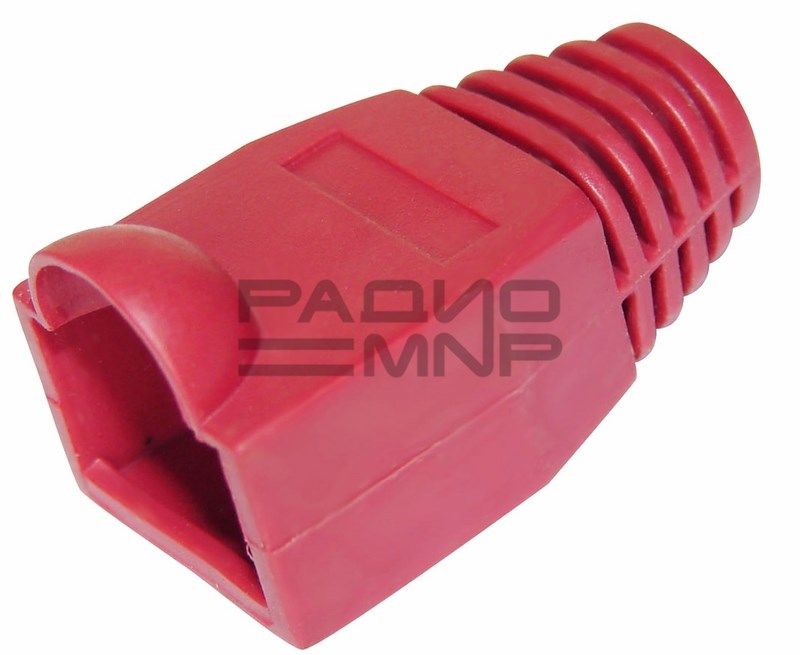 Колпачок пластиковый для штекера RJ-45 (красный) 1