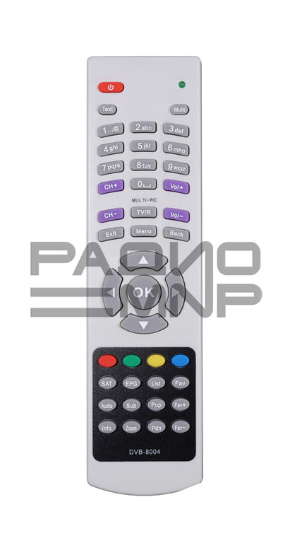 Пульт ДУ для ресивера Eurosky DVB-8004 DVB-T2