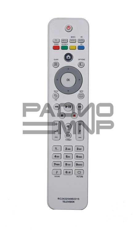 Пульт ДУ Philips RC 242254902315 LCD TV (белый)
