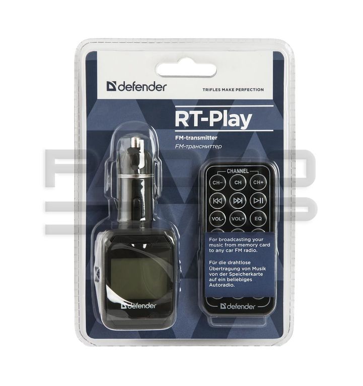 MP3 FM модулятор Defender RT-Play 12-24В (пульт, USB, SD, microSD) 4