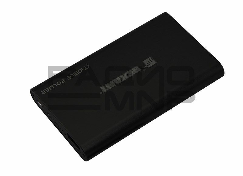 Портативный аккумулятор 5000mAh 1гн.USB 5V, 1А "Rexant"