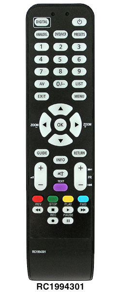 Пульт ДУ Thomson RC 1994301, TCL (19E72NM00G, 26E92NH10) LCD TV+DVD