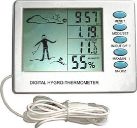 Комнатно-уличный термометр SH111 (влажность)