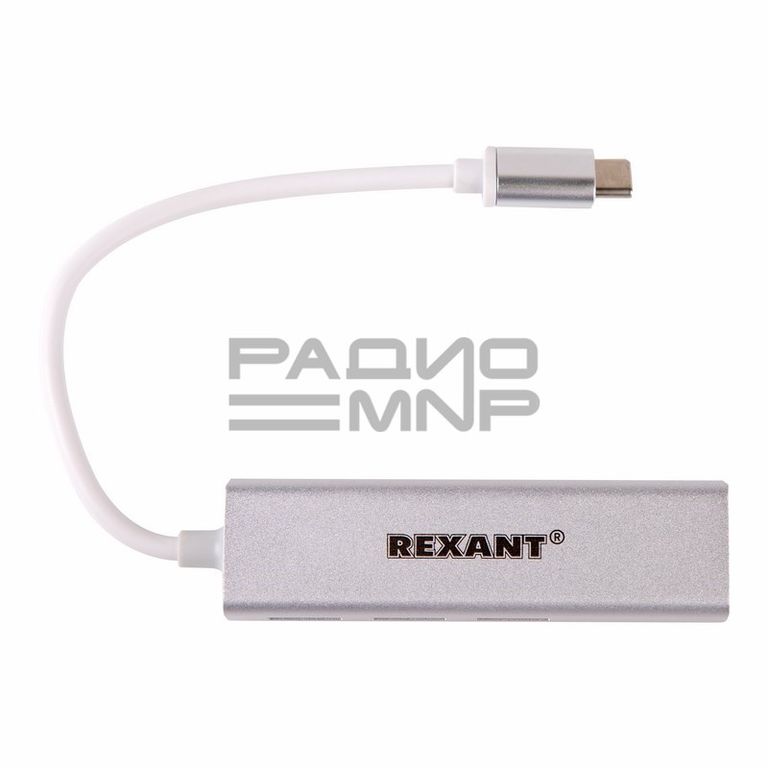Разветвитель USB 3.1 Type-C на 4 порта "Rexant" 5