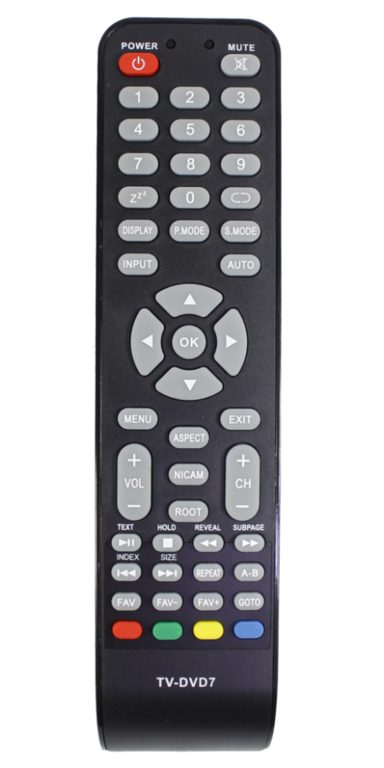Пульт ДУ Supra TV-DVD7 (Fusion TV1) LCD TV