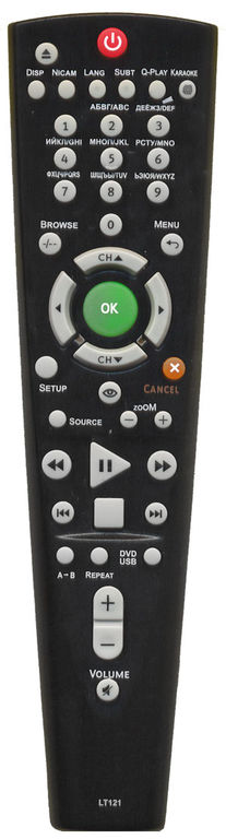 Пульт ДУ BBK RC 1524 (LT 120, LD 1006TI) LCD TV, DVD