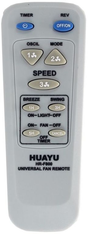 Пульт ДУ универсальный HUAYU HR-F800 для вентиляторов