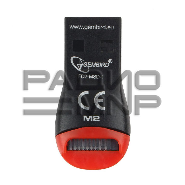 Картридер для microSD "Gembird" 2