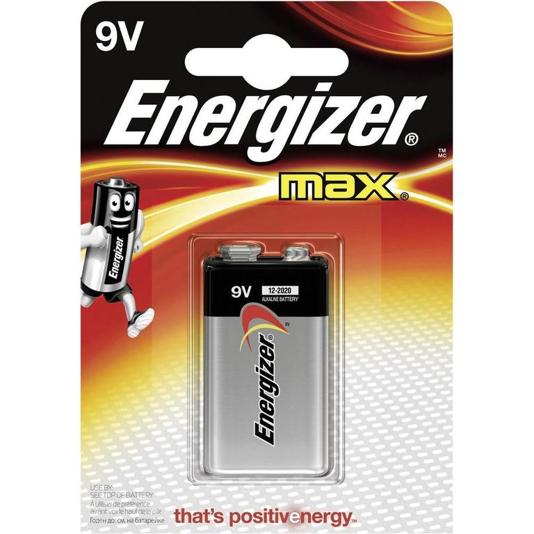 Элемент питания 6LR61 Energizer Max (крона) BL-1