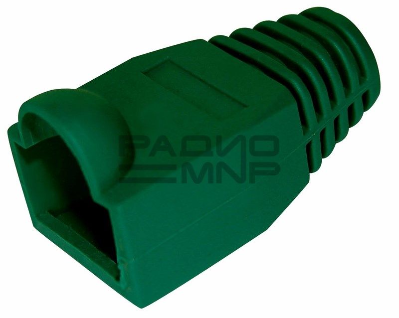 Колпачок пластиковый для штекера RJ-45 (зелёный) 1