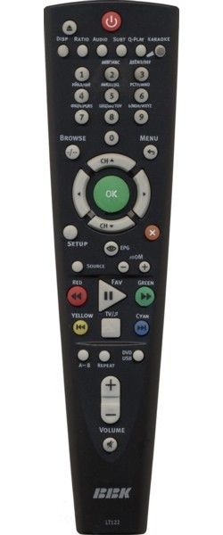 Пульт ДУ BBK LT-122 LCD TV, DVD