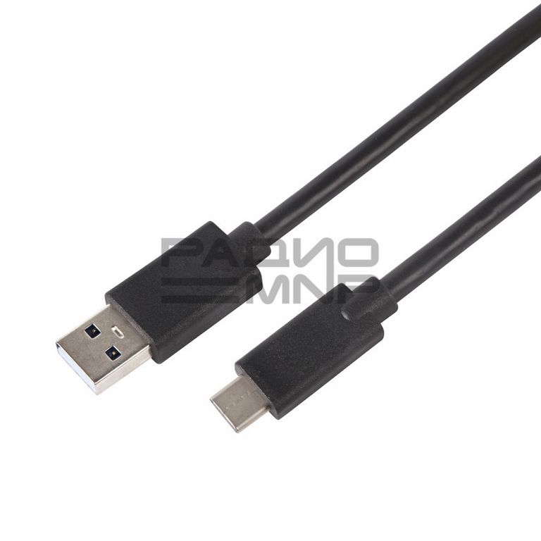 USB кабель шт.USB (A) - шт.Type-C 2.0, 1м "Rexant"
