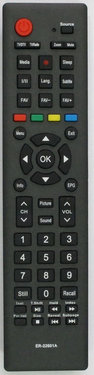 Пульт ДУ DEXP, Doffler, Hisense, Supra ER-22601A (F40B7000H) LCD TV