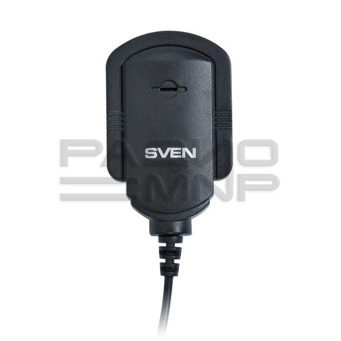 Микрофон SVEN MK-150 держатель-клипса каб.1,8 дж.3,5мм, черный 1