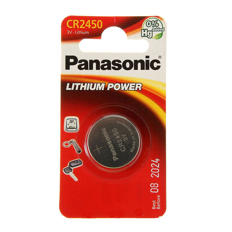 Элемент питания CR 2450 Panasonic Power Cells BL-1