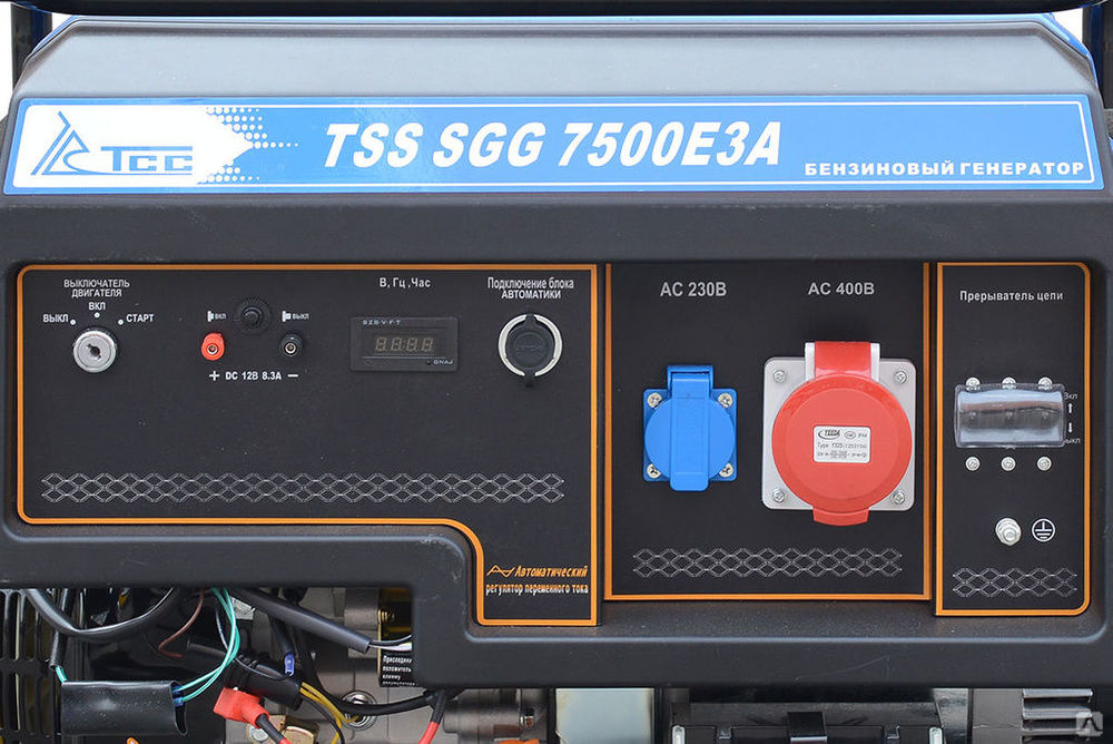 Бензогенератор TSS SGG 7500Е3A 5