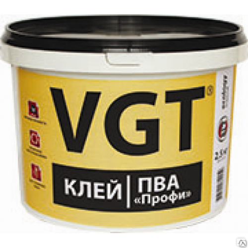 Клей ПВА профи VGT (1 кг; 2,5 кг; 10 кг; 30 кг)