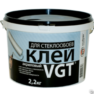 Клей VGT для стеклообоев (2,2 кг; 10 кг) 