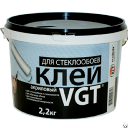 Клей VGT для стеклообоев (2,2 кг; 10 кг)