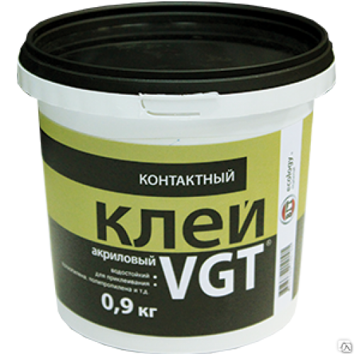 Клей VGT контактный (900 г;10 кг; 25 кг)
