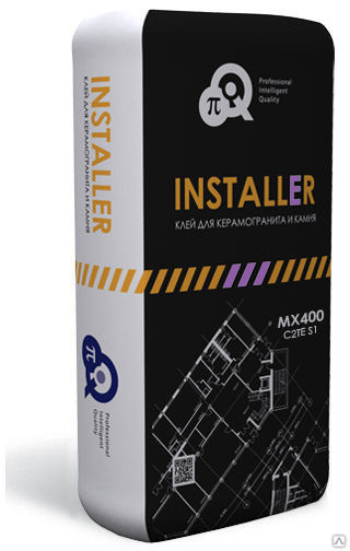 Клей для плитки Installer MX400 C2TE S1 эластичный (25 кг) купить оптом ...