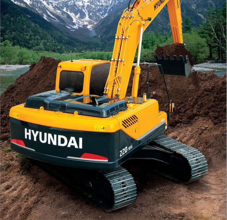 Аренда экскаватора гусеничного Hyundai 330 LC - 9S 1,2 м3 - 1,5 м3