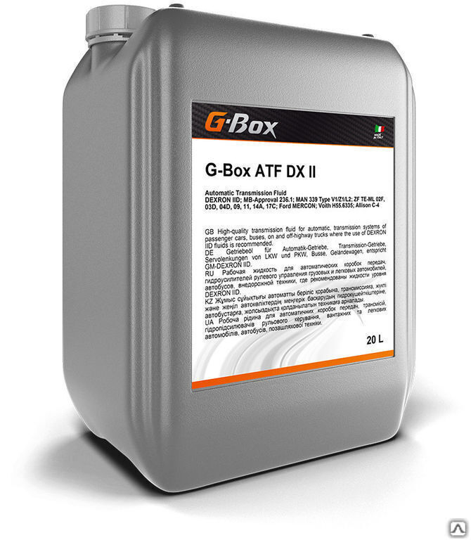 Купить масло трансмиссионное Gazpromneft G-Box ATF DX III 20 л по